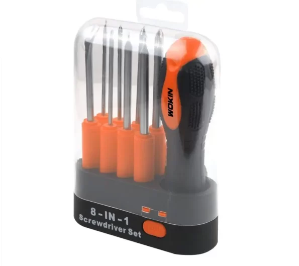 9Pcs Interchangeable Screwdriver Set