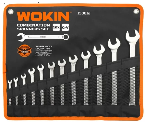 12Pcs Combination Spanner Set(Industrial)