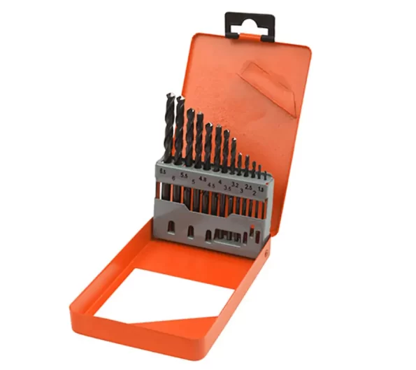 13Pcs Hss Twist Drill Bit Set